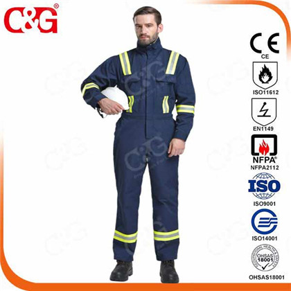 flame resistant clothing specification improves safety