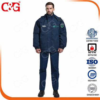 flame retardant hooded jacket
