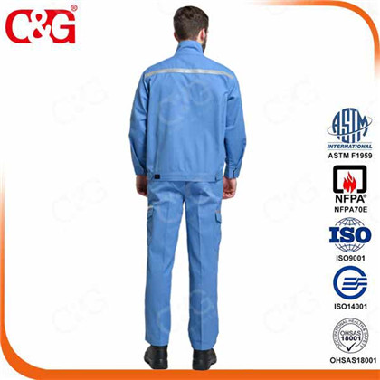 flame resistant fuel handler coverall