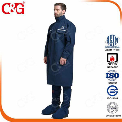 flame resistant coverall tagged