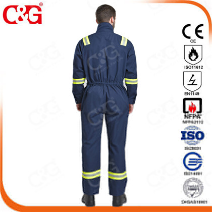 arc compliant coverall navy